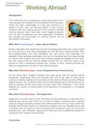 Ielts Writing Task 2 Advantages And Disadvantages Sample Band 9 Advantage And Disadvantage Int Ielts Writing Essay Essay Examples