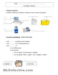 Computer Vocabulary Computer Lessons Teaching Computers Keyboarding