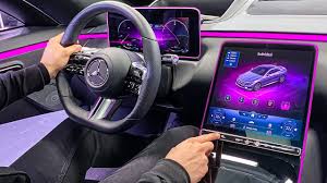 The broad dashboard top gives the impression that it starts at the hood. 2021 S Class Interior New Infotainment First Look Youtube