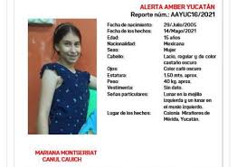 An amber alert (also amber alert) or a child abduction emergency alert (same code: Amber Alert Activated For A Fifteen Year Old Girl Missing In Merida The Yucatan Times