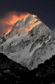 Mt Cook Sunset Beautiful Landscapes Scenery Landscape