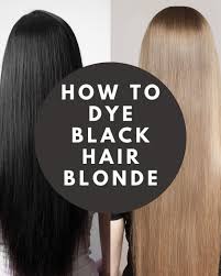 It managed to lighten my hair by about four levels to a brassy medium blonde. How To Dye Blonde Hair Brown Bellatory