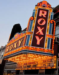 Roxy Theatre Closeup Northampton Pa Vintage Neon Signs Roxy Theater Vintage Theatre