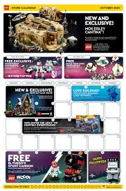 Lego October 2020 Store Calendar Promotions Events The Brick Fan