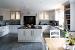 White Kitchen Cabinets With Dark Granite Countertops
