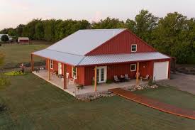 Building living quarters above a new garage may provide income opportunities. Custom Steel Buildings Mueller Inc