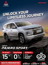 Dapatkan New Pajero Sport dengan penawaran spesial: DP mulai 15% atau Bunga 0%! Plus, bebas biaya perawatan selama 4 tahun.✨ Siap untuk petualangan berikutnya? Info lebih lanjut hubungi Srikandi Diamond Motors. #PajeroSport #MitsubishiMotors ...