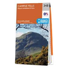 The 18 hole course works its way above the picturesque village of lennoxtown, and offers stunning views over the surrounding areas. Os Map Of Campsie Fells Explorer 348 Map Ordnance Survey Shop