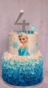 Frozen Torta Pre Vivien Autorka Amerika In 2020 Frozen Birthday Party Cake Frozen Birthday Cake Frozen Themed Birthday Cake