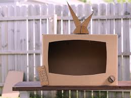 Again, use a utility knife to cut them out. Make Your Own Cardboard Tv Out Of An Empty Box