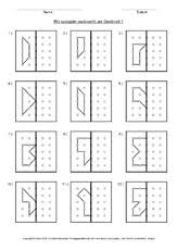 Druckt euch die vorlage aus und befestigt sie auf eurem untergrund. Geobrett Geometrie Mathe Klasse 3 Grundschulmaterial De