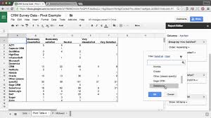 Google Sheets Create Pivot Tables And Charts