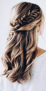 Braid Hairstyles Are Easy And Fashion The Style Looks Gorgeous In All Seasons We Gather Some Cute Fishtail Braid Hairstyles Hair Inspiration Long Hair Styles