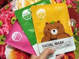 Anda tidak perlu cuci muka setelahnya. Mask Sheet Masker Line Masker Bioaqua Animal Kesehatan Kecantikan Kulit Sabun Tubuh Di Carousell