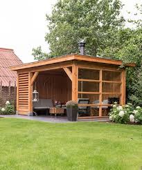 Garden Holzhutte Garten Uberdachung Garten Garten Pavillon