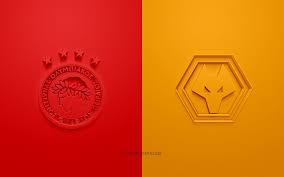 Latest europa league video match highlights, goals, interviews, press conferences and news. Download Wallpapers Olympiakos Vs Wolverhampton Wanderers Uefa Europa League 3d Logos Promotional Materials Europa League 2020 Red Orange Background Europa League Football Match Olympiacos Fc Wolverhampton Wanderers Fc For Desktop Free Pictures
