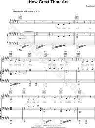 The song of the righteous is a prayer unto me, and it shall be answered with a blessing upon their heads. Susan Boyle How Great Thou Art Sheet Music In E Major Transposable Download Print Sku Mn0080530