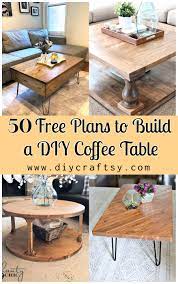 A modern silhouette and clean lines make this outdoor coffee table the perfect addition to any outdoor living space. 50 Free Diy Coffee Table Plans Anyone Can Build In Low Cost