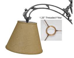 The barden floor lamp collection boasts bold finishes and fabric shades that create a stunning minimalist profile. Screw On Lamp Shades Ideas On Foter