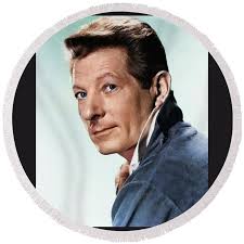 Danny Kaye Round Beach Towel