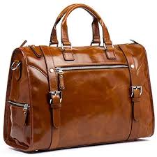 Mantobruce Leather Briefcase Weekender Overnight Duffel Bag Review Lightbagtravel Com Briefcase For Men Laptop Bag For Women Leather Briefcase