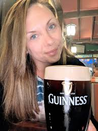 Missus drinking Kilkenny don't know what to think of that 😂