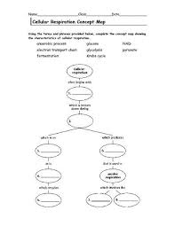 Cellular Respiration Worksheet Answer Key Cellular Respiration Concept Map G In 2020 Word Problem Worksheets Simplifying Algebraic Expressions Solving Linear Equations