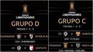 Para nuestra organización la información es un activo estratégico que cobra valor cuando es compartida con sus grupos de interés y toda la comunidad . Copa Libertadores 2021 El Fixture De La Libertadores River Debuta En Rio De Janeiro Y Boca En La Altura De La Paz Marca Claro Argentina