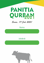 Sg tag your name here. Download Design Id Card Panitia Qurban 2021 1442 Format Cdr Psd Dan Png