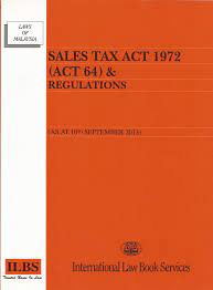 87 of 1972 as made. Sales Tax Act 1972 Act 64 Pustaka Mukmin Kl Malaysia S Online Bookstore
