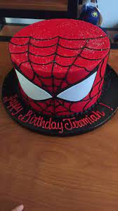 spider man birthday cake dogum gunu pastasi erkek cocuk pastalar orumcek adam pasta