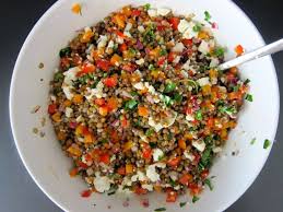 Freibad Futter Linsensalat The Stepford Husband Linsensalat Lebensmittel Essen Rezepte Gesund