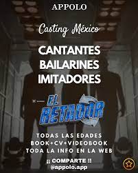 Apuesta televisa por el retador, competencia de canto y retos. Casting El Retador