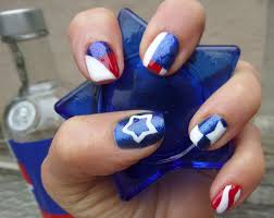 White polka dots on red and blue nails express exactly this. The Juicy Beauty Word Red White And Blue Nail Designs Absolut America Party With A Purpose Lemon Moscow Mule Cocktail Recipe