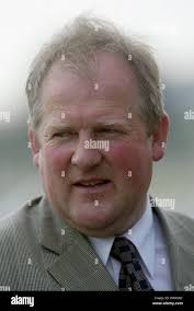 JAMES GOLDIE RACE HORSE TRAINER YORK RACECOUSRE YORK ENGLAND 14 June 2003  Stock Photo