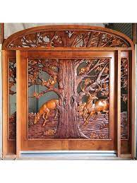 Opt for hand carved wood doors today. Hand Carved Wood Door Eh5002 Monarch Custom Doors Wood Doors Wood Entry Doors Custom Door