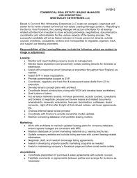 What you actually ask a property manager could be more or less than this. Leasing Manager Job Description