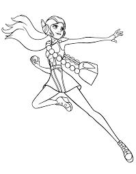 Printable ben 10 ultimate alien coloring pages. Big Hero 6 Honey Lemon The Scientist