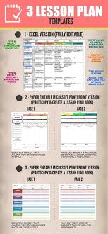 Lesson Plans Templates Distance Learning Lesson Plan Templates Teacher Planning Lesson Plans