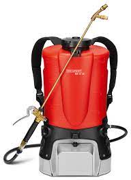 Advance high pressure battery operated power sprayer spray upto 60 full tank on fully charged battery, can be used for home ups system. Backpack Sprayer Rex 15 With Electronic Pressure Control System