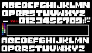 This typeface consists of a couple of quirky styles including fore and back. Undertale Font Download Fontspace Io