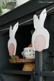 Print and cut the free patterned easter bunny printables. Bunny Bunting Clean And Scentsible