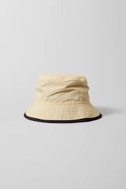 Weekday Summer Hats Yellow Hat Beige Hat