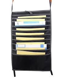 Classroom File Hanging Storage Pocket Charts Book Oxford