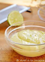 Mayonnaise Au Citron Vert Aud A La Cuisine Recettes De Cuisine Alimentation Mayonnaise