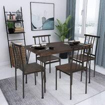 Traditional style dining room furniture can look really heavy, dark and dreary and make a dining room look dark and heavy too. Dining Room Sets With Hutch Wayfair