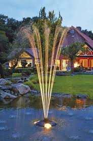 Oase Pondjet Floating Fountain Fuentes Para Jardin Jardines Cascadas