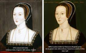 Peter ad vincula with no stone to mark the spot where they rested. Surviving Contemporary Portrait Of Anne Boleyn Tudors Dynasty