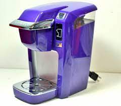 The keurig brewing system offers coffee house quality for just a fraction of the cost and with the convenience of brewing instantly in your own kitchen. Keurig Model K10 Purple Coffee Maker Purple Coffee Purple Kitchen Keurig