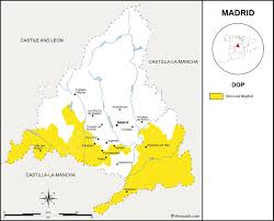 Kartan innehåller städer provinser flygplatser sevärdheter gatunamn avstånd vägnummer museum och regioner mm. Madrid Regionen Karta Karta Over Regionen Madrid Spanien